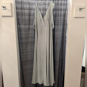 Jenny Yoo, Luxe Chiffon, Size 10 in seaglass